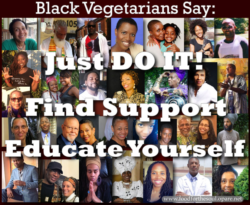Black Vegetarians Say Just Do It