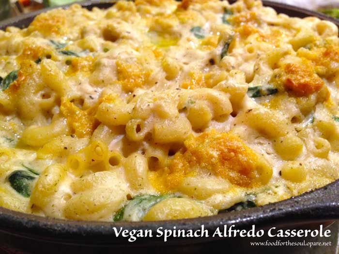 Vegan Spinach Alfredo