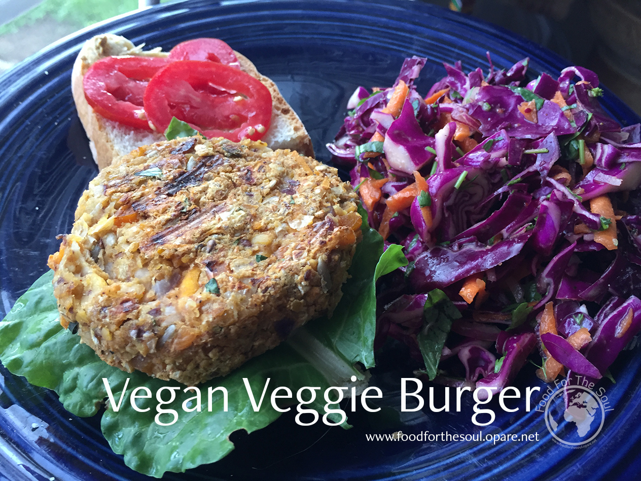 vegan veggie burger recipe